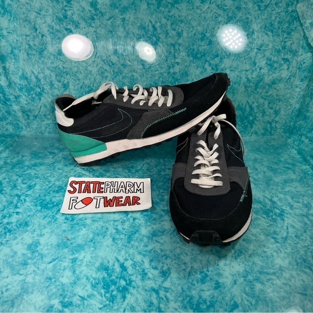 Nike Daybreak Type Men’s Breathable Athletic Black Green Low Top Shoes Size 10